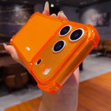 Jelly Clear Silicone Soft Case For iPhone