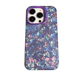 Bling Glitter Dream Conch Shell Marble Case For iPhone