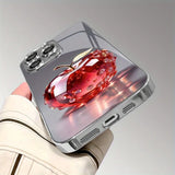Luxury Aurora Diamond Water Drop For Apple Pattern Phone Case For iPhone