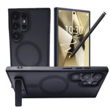 Magnetic Phone Case with Kickstand for Samsung