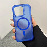 Trendy 3IN1 Magnetic Shockproof Case For iPhone