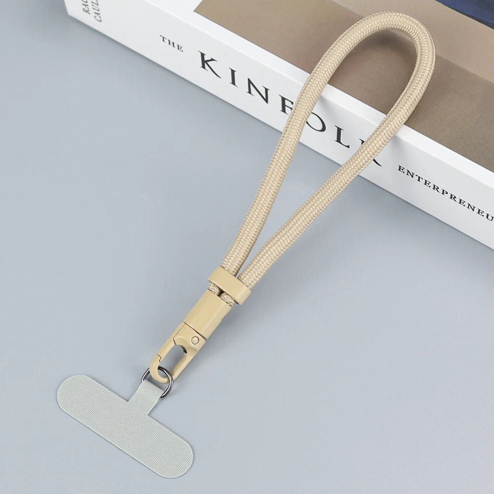 Adjustable Universal Braided Short Phone Lanyard Wrist Strap