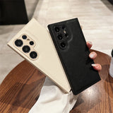 PU Camera Protection Phone Case For Samsung