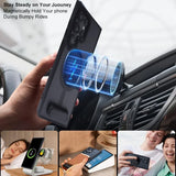 Magnetic Phone Case with Kickstand for Samsung