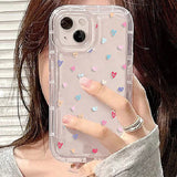 Small Flower Stars Soft Case For iPhone