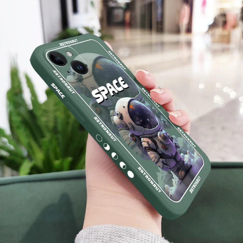 Space Astronaut Phone Case For iPhone