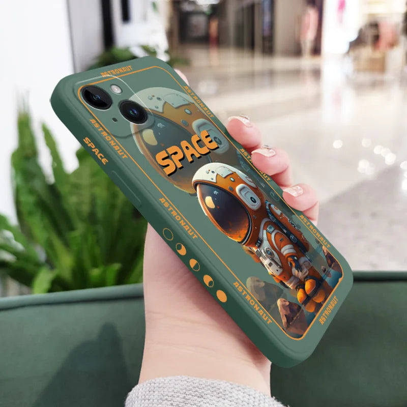 Space Astronaut Phone Case For iPhone