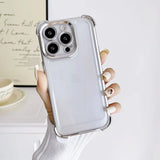 Transparent Soft TPU Clear Shockproof Case For iPhone