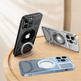 Stainless Steel Frame Aluminum Metal Phone Case For iPhone
