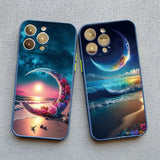 Beach Night View Case For iPhone