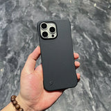 Ultra Thin Carbon Fiber Textured Frameless Heat Dissipation Phone Case For iPhone