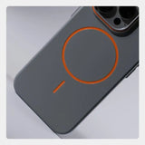 Ultra thin Simple Magnetic Phone Case For iPhone