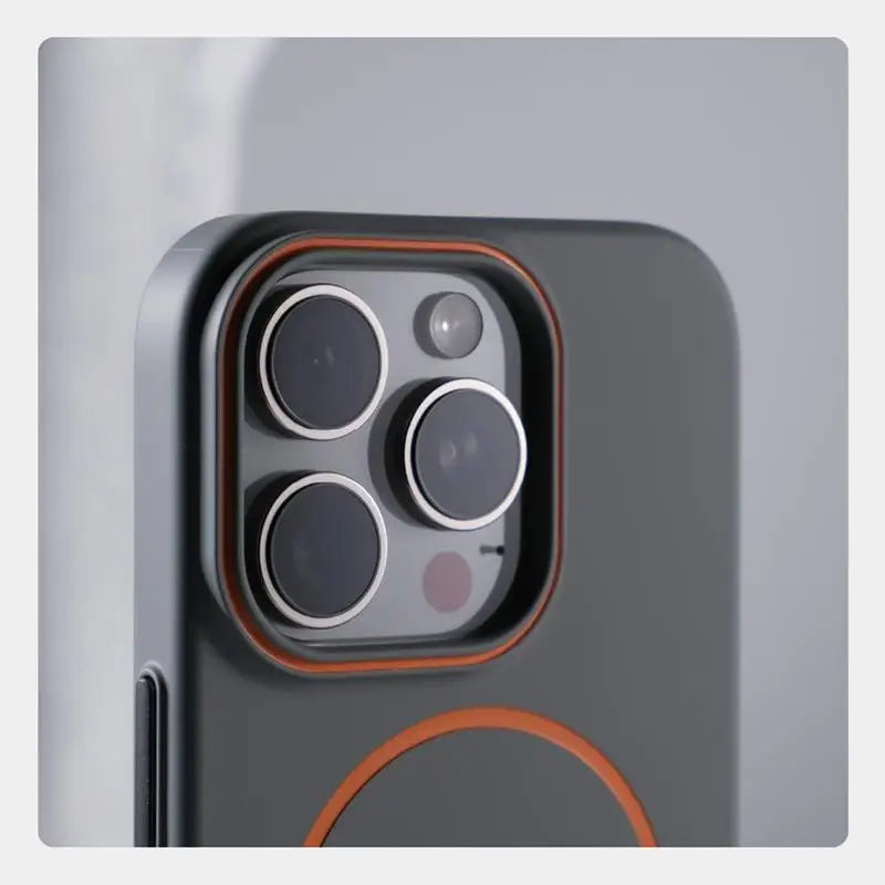 Ultra thin Simple Magnetic Phone Case For iPhone