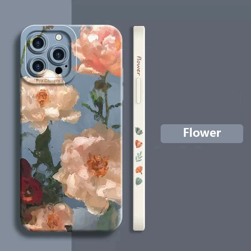 Watercolor Nice Flowers Phone Case For iPhone