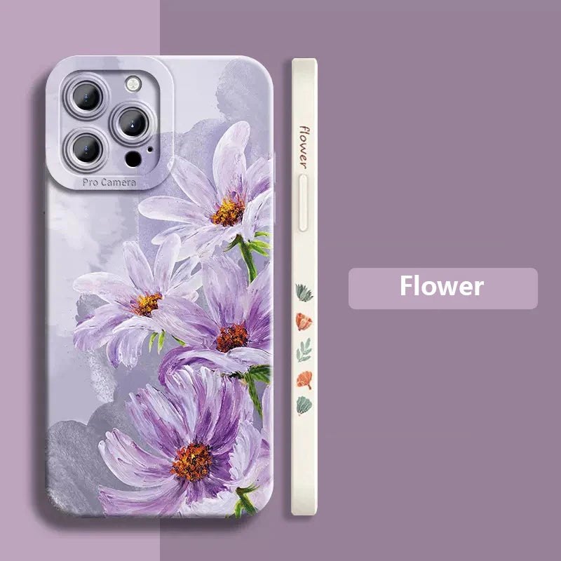 Watercolor Nice Flowers Phone Case For iPhone