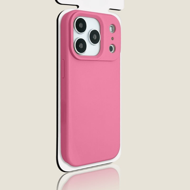 Simple Solid Color Phone Case For iPhone
