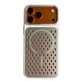 Mesh Magnetic Shockproof Phone Case For iPhone