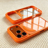 Transparent Wireless Charge Phone Case For iPhone