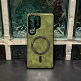 Fine Hole Magnetic Phone Case For Samsung