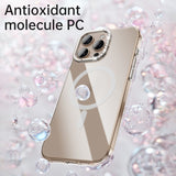 Invisible Bracket Diamond Magnetic Phone Case For iPhone