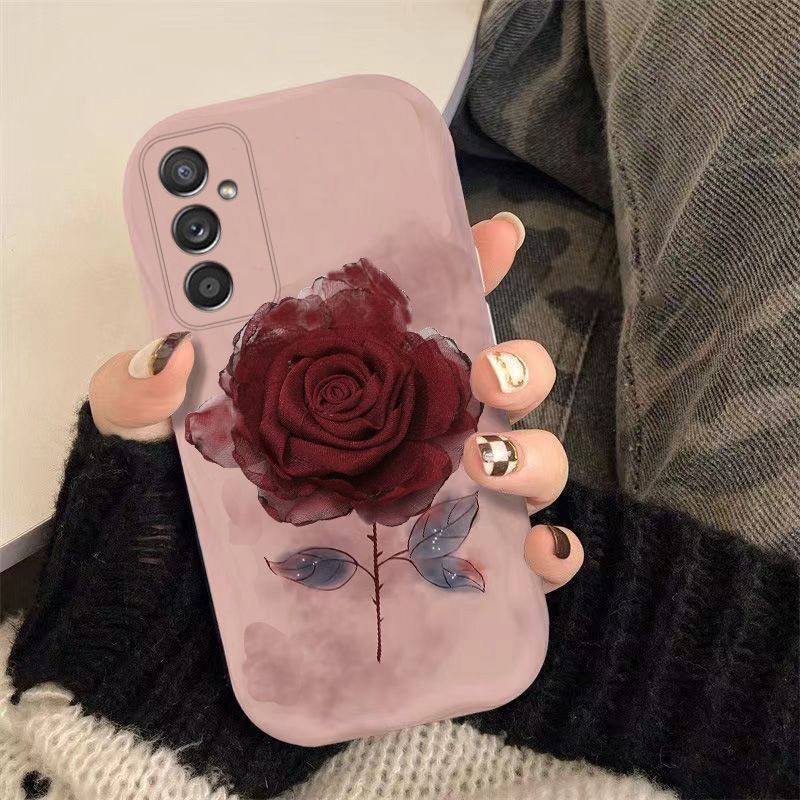 Summer Cute Flower Soft Phone Case For Samsung