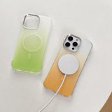 Gradient Color Ultra-thin Borderless Phone Case For iPhone