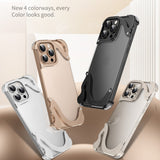 Magnetic Transparent Borderless Phone Case For iPhone