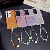 Solid Color Full Rhinestone Phone Case For Samsung