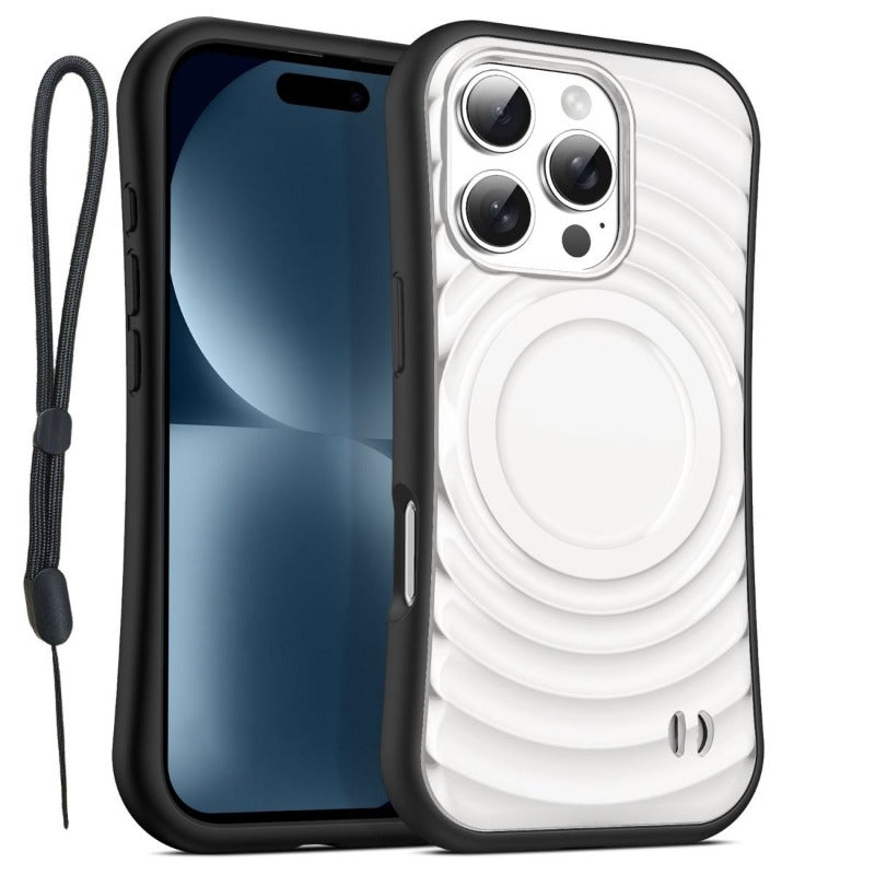 Simple Solid Color Magnetic Phone Case For iPhone