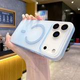 Ultra-Thin Matte Clear Magnetic Case For iPhone