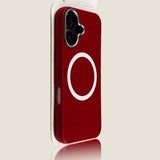 Leather Pattern Magnetic Drop-Proof Phone Case For iPhone