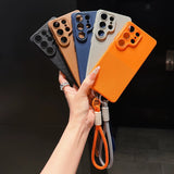 Solid Color Soft Polka Dot Phone Case For Samsung