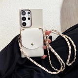 Crossbody Wallet Card Slot Phone Case For Samsung