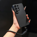Solid Color Soft Polka Dot Phone Case For Samsung