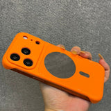 Magnetic Frameless Hard Phone Case For iPhone