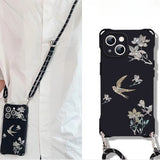 Bird Flower Phone Case For iPhone