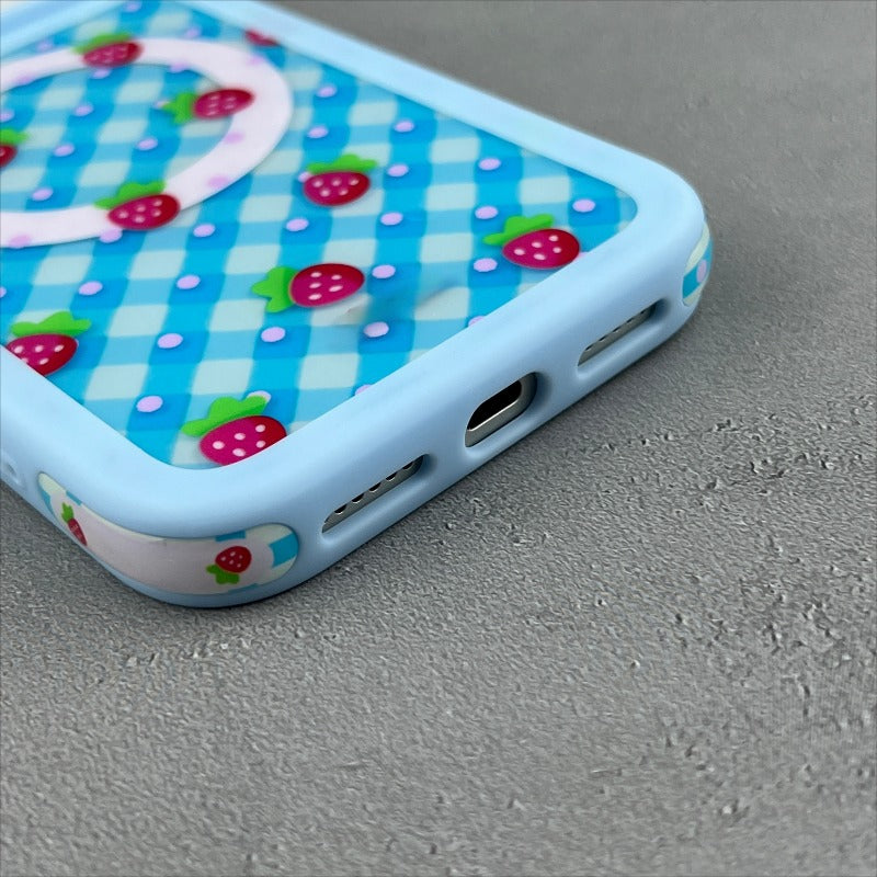 Polka Dot Diamond Phone Case For iPhone