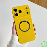 Liquid Silicone Magnetic Silicone Case For iPhone