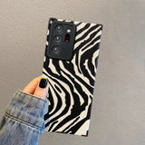 Zebra Pattern Phone Case For Samsung