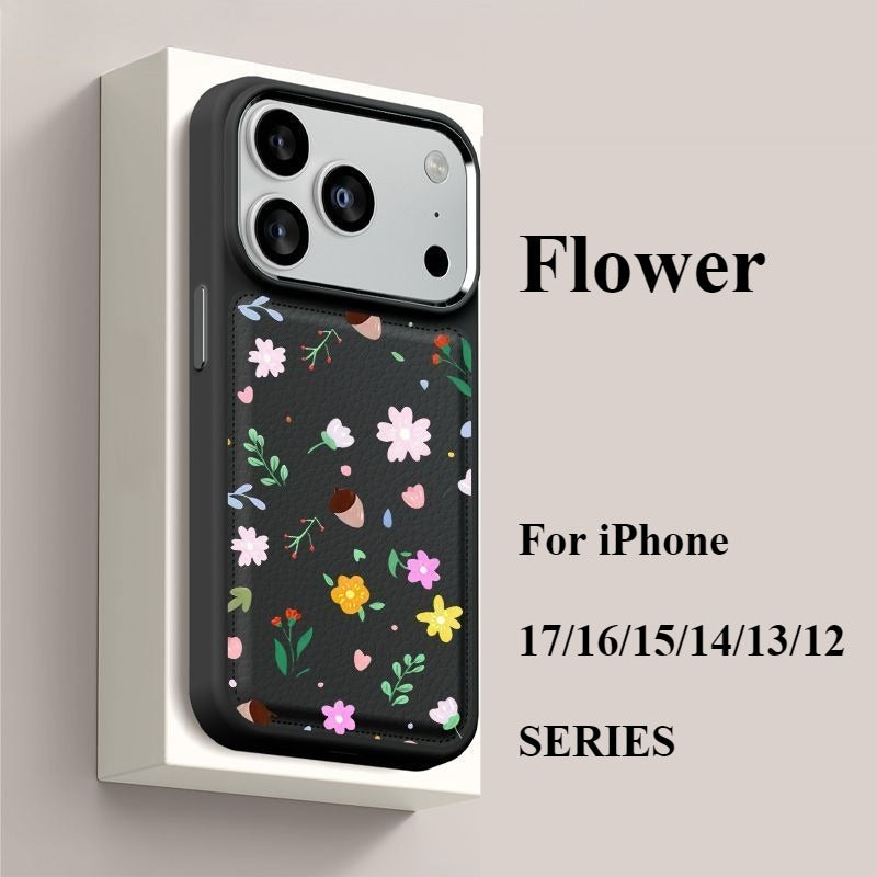 Full Screen Floral Phone Case For iPhone
