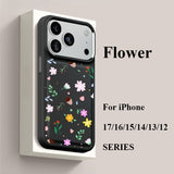 Full Screen Floral Phone Case For iPhone