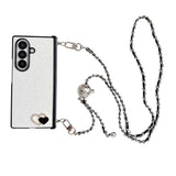 Heart Crossbody Lanyard Phone Case For Samsung Z FOLD 7 6 5 4