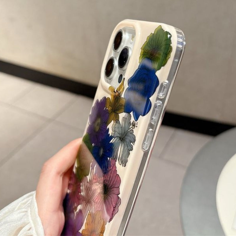 Colorful Flower Phone Case For iPhone