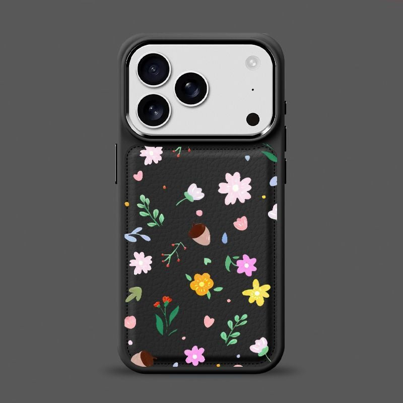 Full Screen Floral Phone Case For iPhone