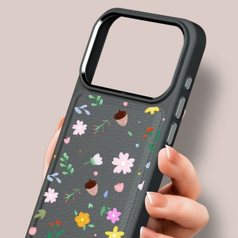 Full Screen Floral Phone Case For iPhone
