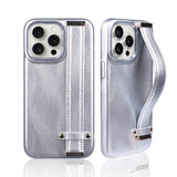 Wristband Metal Ring Lens Phone Case For iPhone