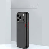 Matte Shockproof Phone Case For iPhone