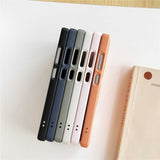 Frosted Phone Case with SIM Card Slot For Samsung