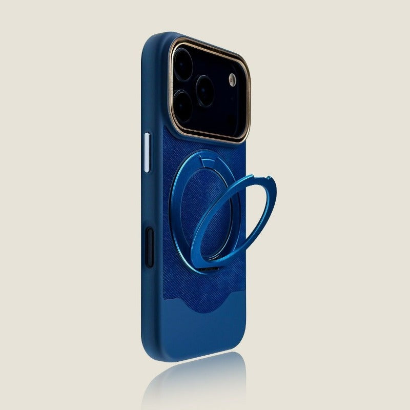 Simple Stand Skin-Feel Phone Case For iPhone