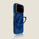 Simple Stand Skin-Feel Phone Case For iPhone